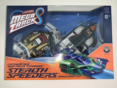Lionel Mega Tracks Stealth Speeders Vehicle Body Set