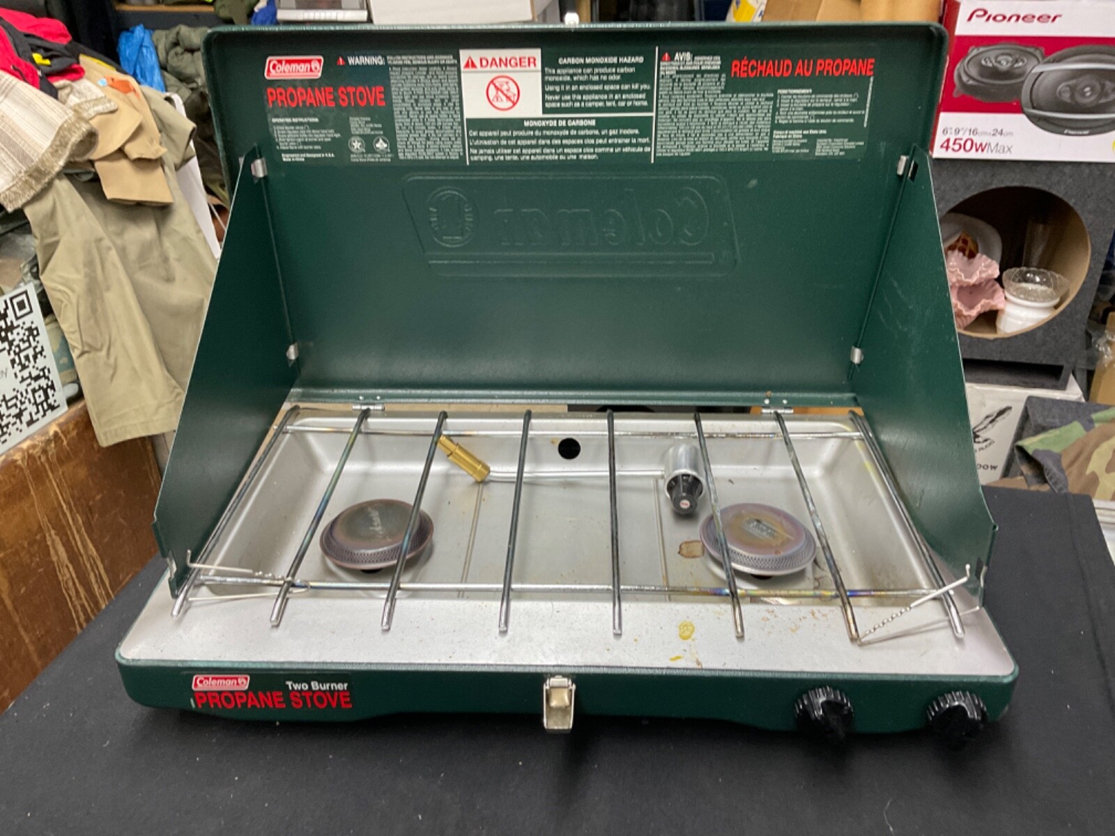 Coleman - Coleman powerhouse 2-burner stove Ⅱ Coleman Powerhouse LP Two Burner Stove 2 Green Outdoor
