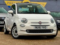 2016 Fiat 500 1.2 Lounge Euro 6 (s/s) 3dr HATCHBACK Petrol Manual