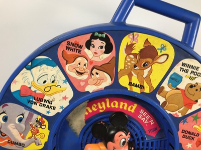 Vtg 1964 Mattel Disneyland See 'N Say Disney Toy bambi mary poppins peter pan
