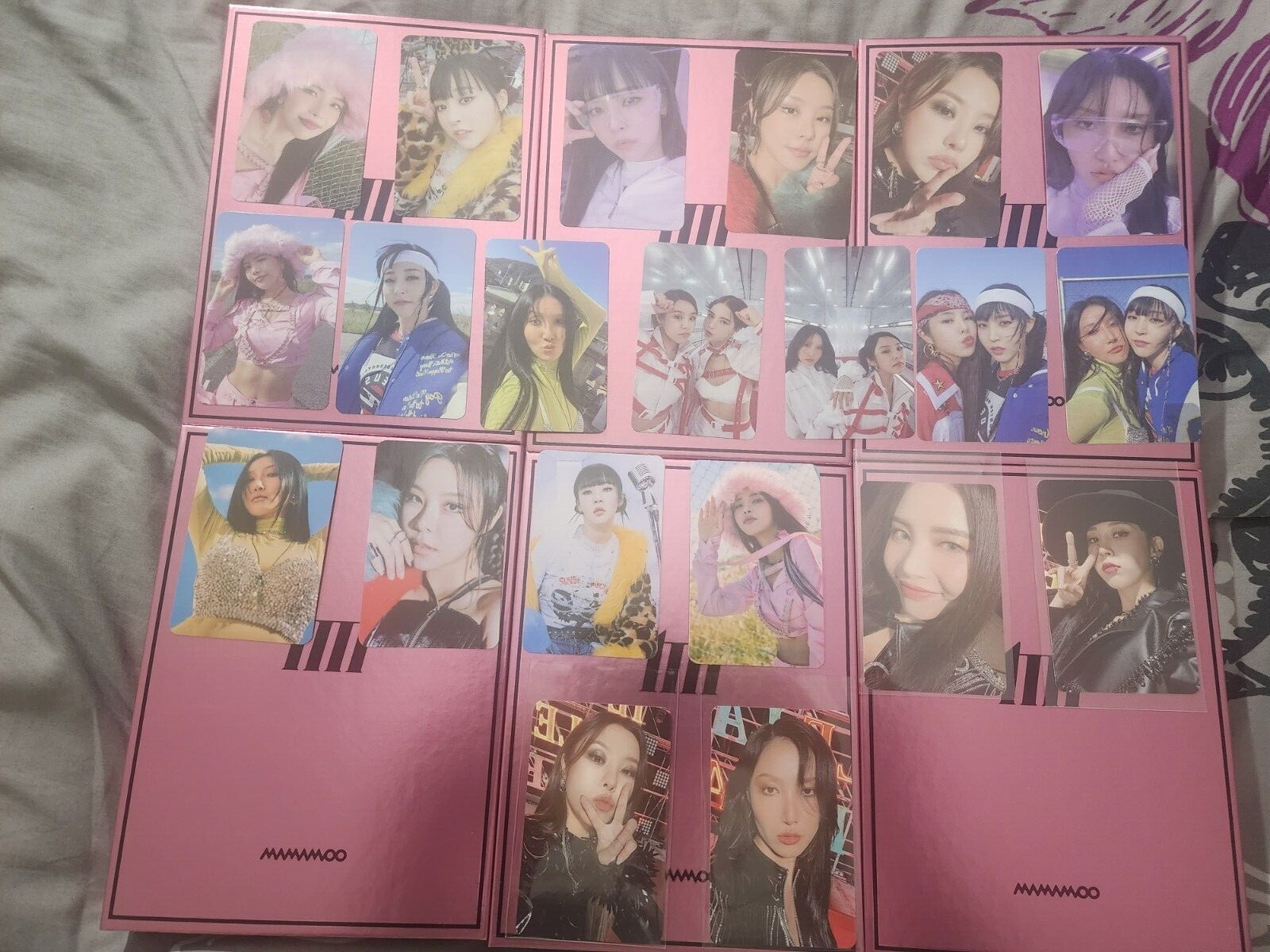 mamamoo mic on main ver. リミテッド トレカ コンプ☆ MAMAMOO 12th mini Album MIC ON (Main & 1Take Vers.) PCs