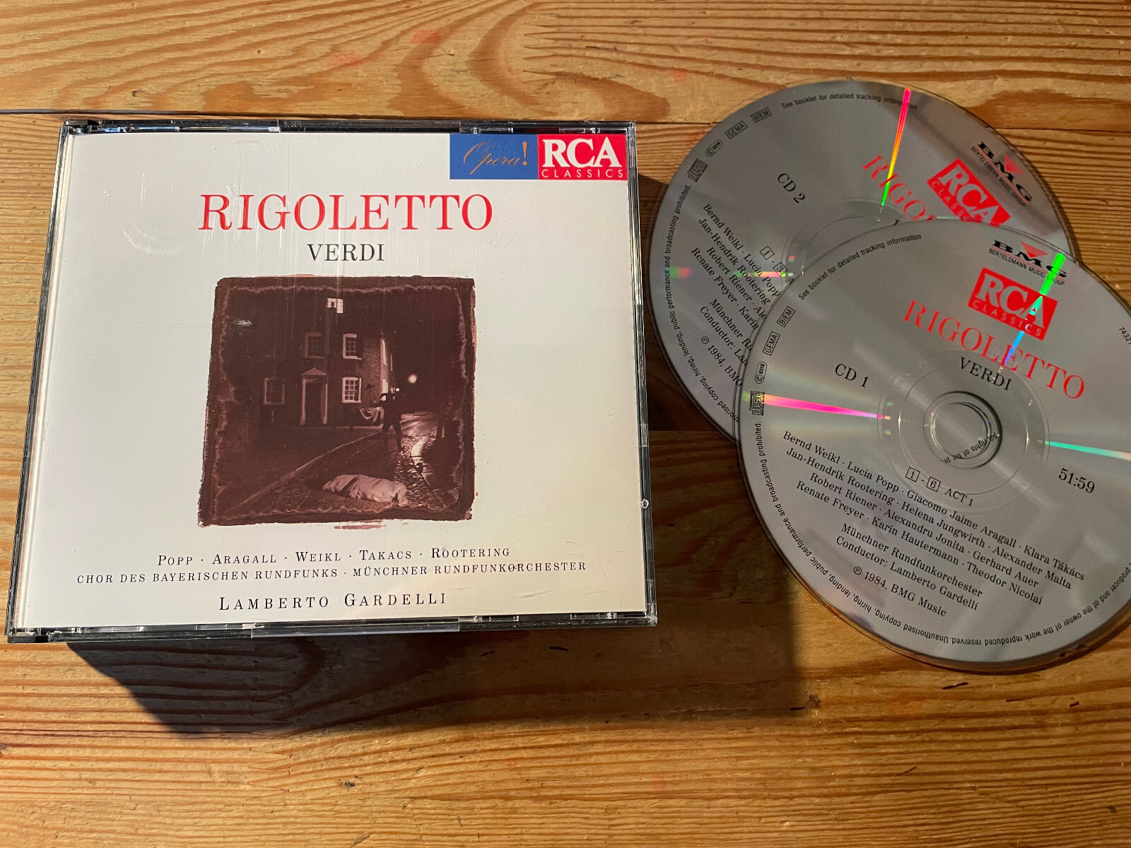 CD Klassik Lam. Gardelli - Verdi : Rigoletto 2CD Box (13