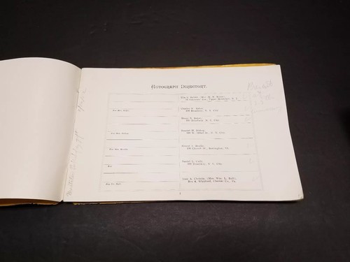 University of Vermont 1886 Class Report 25th Reunion 1911 Booklet Burlington VT