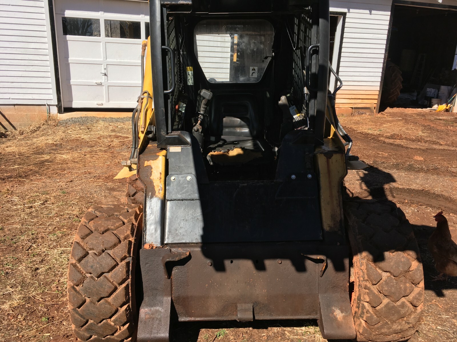 JOHN DEERE 260 SKID STEER RUBBER WHEEL LOADER DIESEL BOBCAT LOW HOURS