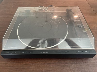DENON Quartz DP-23F Vintage Turn Table W/ Audio Technica 6006 Cartridge
