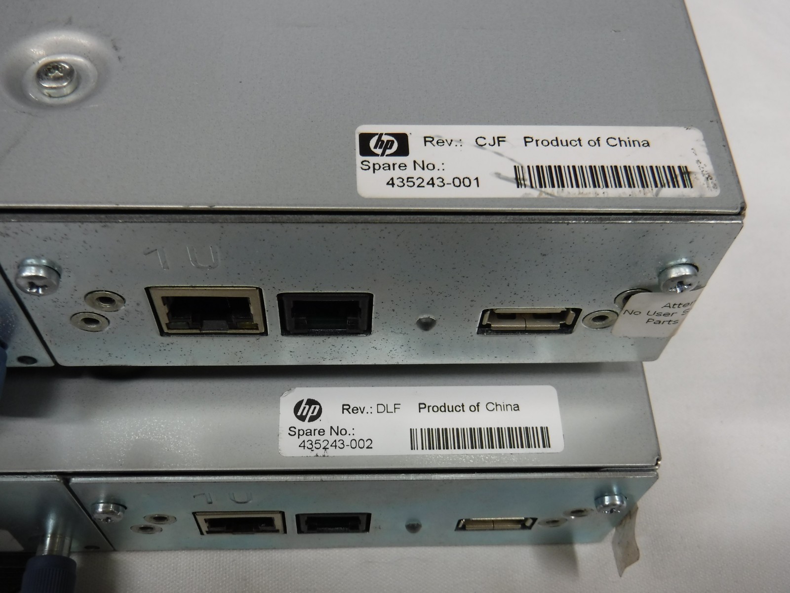 Lot of 2 HP StorageWorks 1/8 G2 Tape Autoloader with LTO-4 tape drives