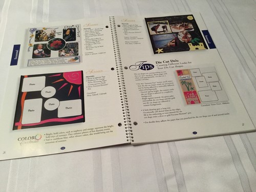 Creative Memories Scrapbook Page Design & Layout Idea Book Volume VII