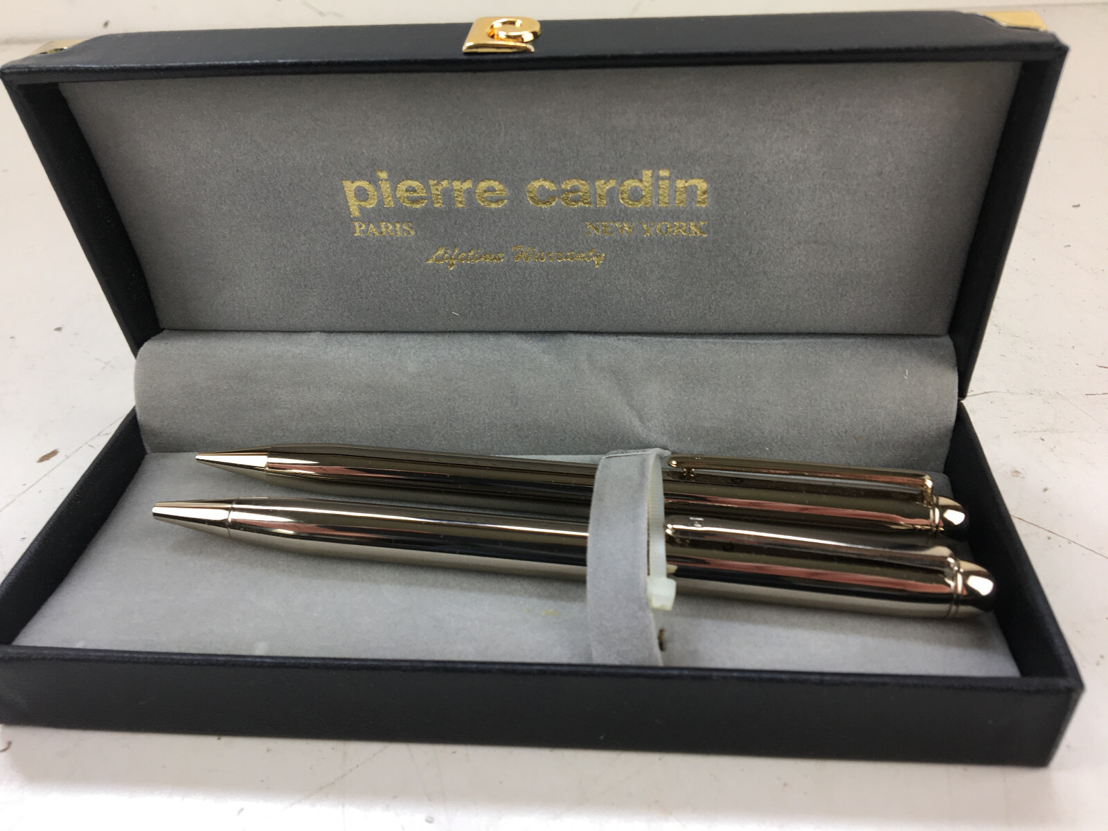 Vintage Pierre Cardin Pen & Mechanical Silver & Gold Tone