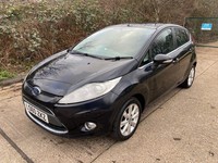 2010 Ford Fiesta 1.4 Zetec 5dr Black 75k Miles Years MOT Warranty HPI Clear HATC