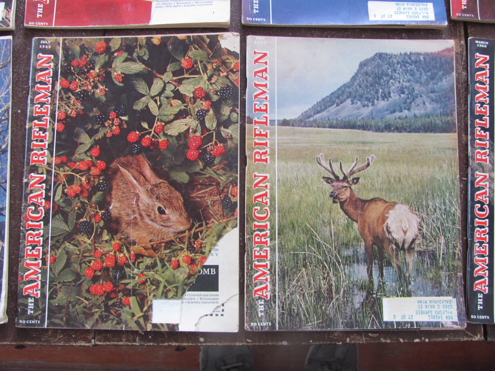 1960 Complete Year Set American Rifleman Magazine