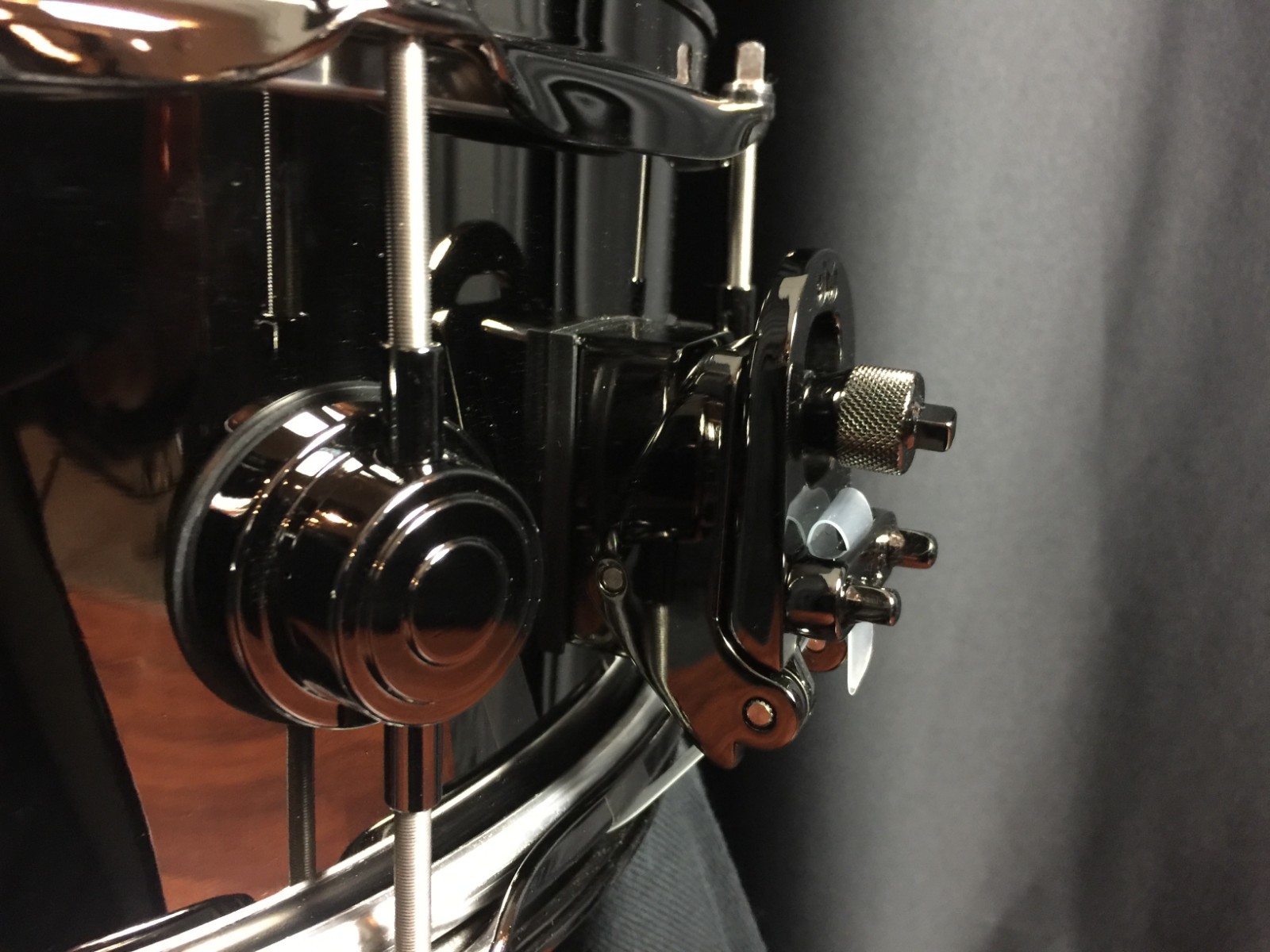 DW Drums Drum Workshop 5.5x14 Collector's Snare Black Nickel over Brass w/ Black