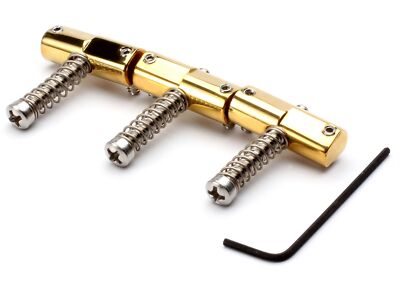 Callaham Tele Saddles, Enhanced Vintage Compensated, Brass