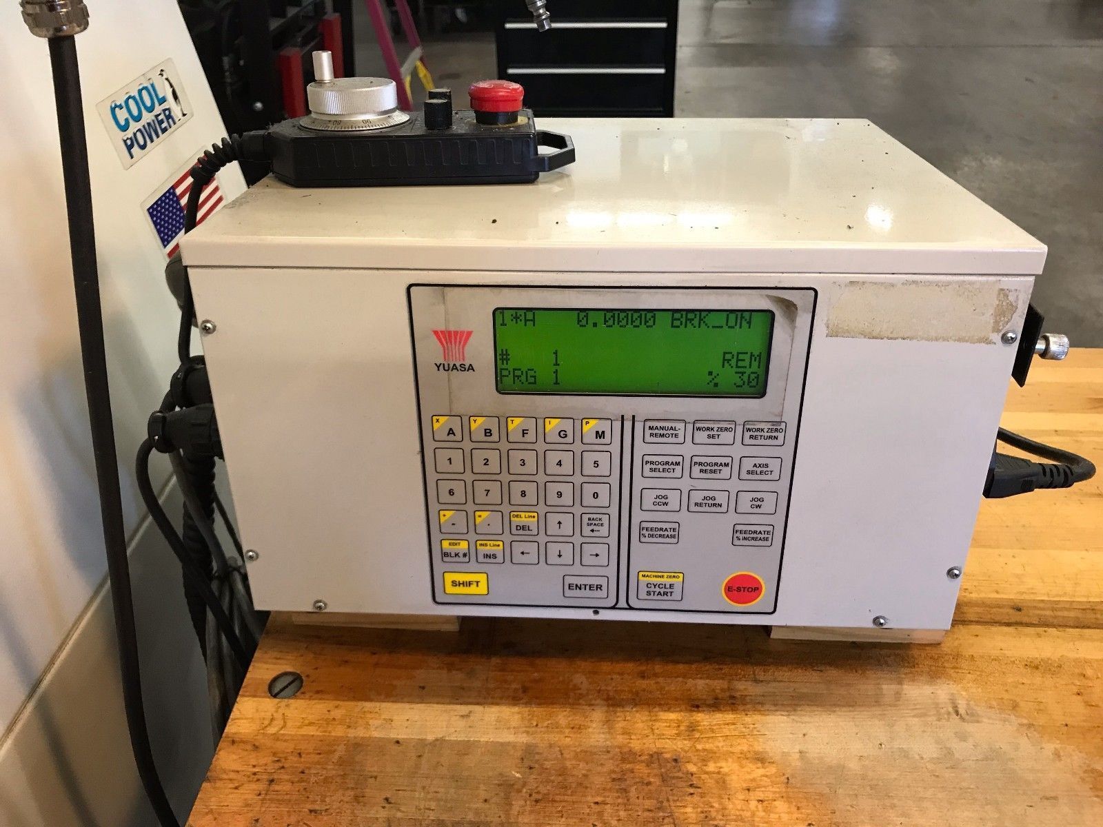 Yuasa 4th Axis, Tailstock, Tombstone, Control (2008)