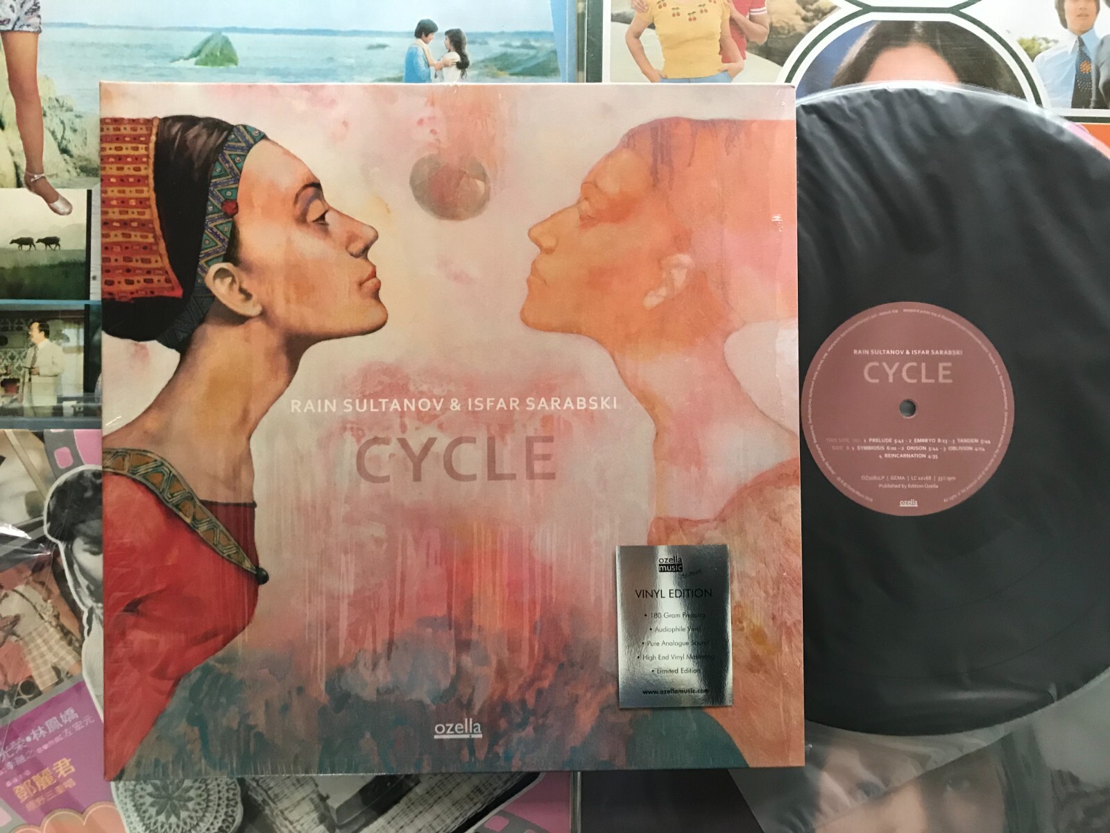 その他 LP Rain Sultanov &amp;amp; Isfar Sarabski Cycle OZ1082LP Ozella /00260 SULTANOV,RAIN & ISFAR SARABSKI - Cycle - Amazon.com Music