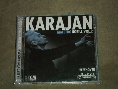Herbert von Karajan Maestro Nobile Vol 2 Beethoven Dbl CD sealed