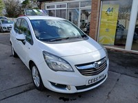 Vauxhall Meriva 1.4 petrol life 5 door white