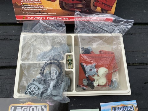Tonka Legions Of Power Tech Dynasty Power Masters Commander Wartech SEALED BAGS
