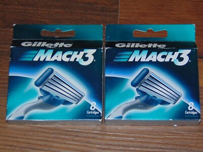 GILLETTE MACH3 8 CARTRIDGES (2 PACK) NEW