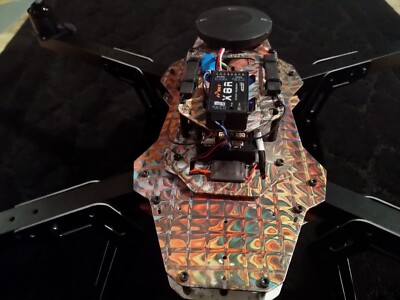 3dr X4 Cube Blue Hydro Dipped 