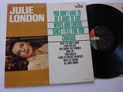 JULIE LONDON ''SELF TITLED'' LIBERTY#LRP-3342 MONO(1964) VG+VG w/INNER