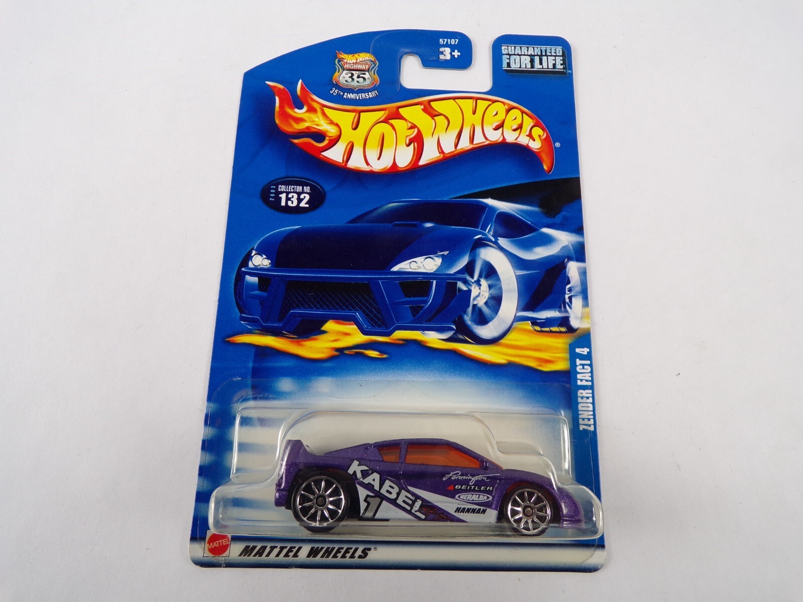 hotwheels times square 4台 Van / Sports Car / Hot Wheels Zender Fact 4 #132 57107 #H14