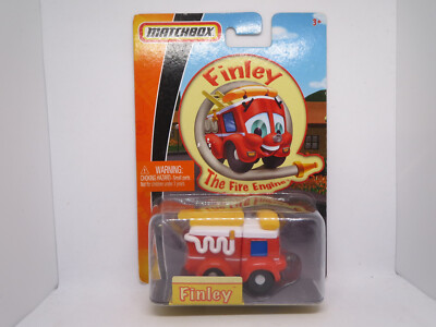 Matchbox FINLEY THE FIRE ENGINE 2009 N9781 MOC Very Rare & HTF from the TV Show