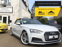 2019 Audi A5 Cabriolet 2.0 TFSI 40 S line Convertible 2dr Petrol S Tronic Euro