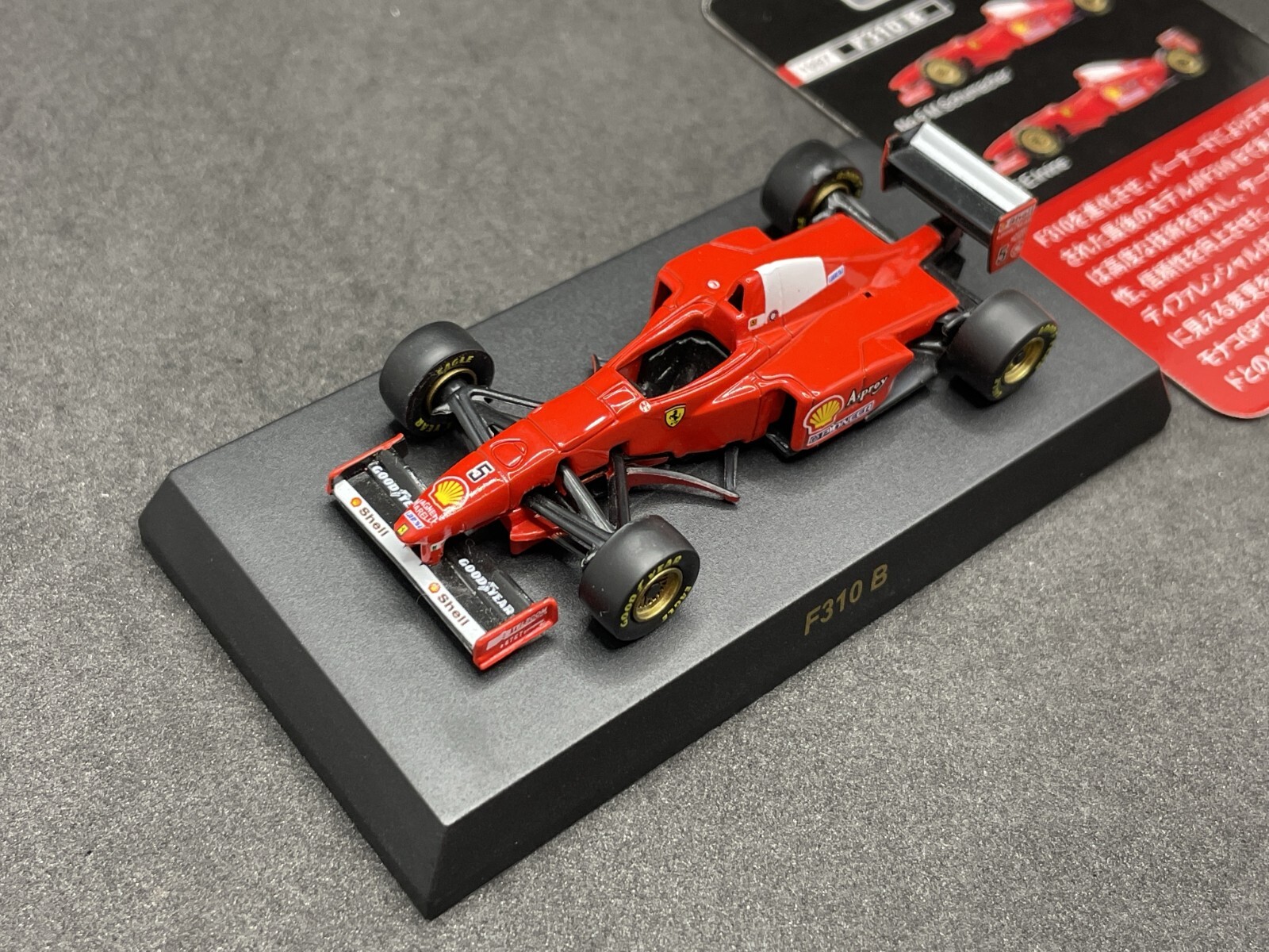 ミニカー Ferrari  F 1-2000 M.Schumacher Minicar 1/64 Ferrari F1-2000 M.Schumacher 2000 3 Red White