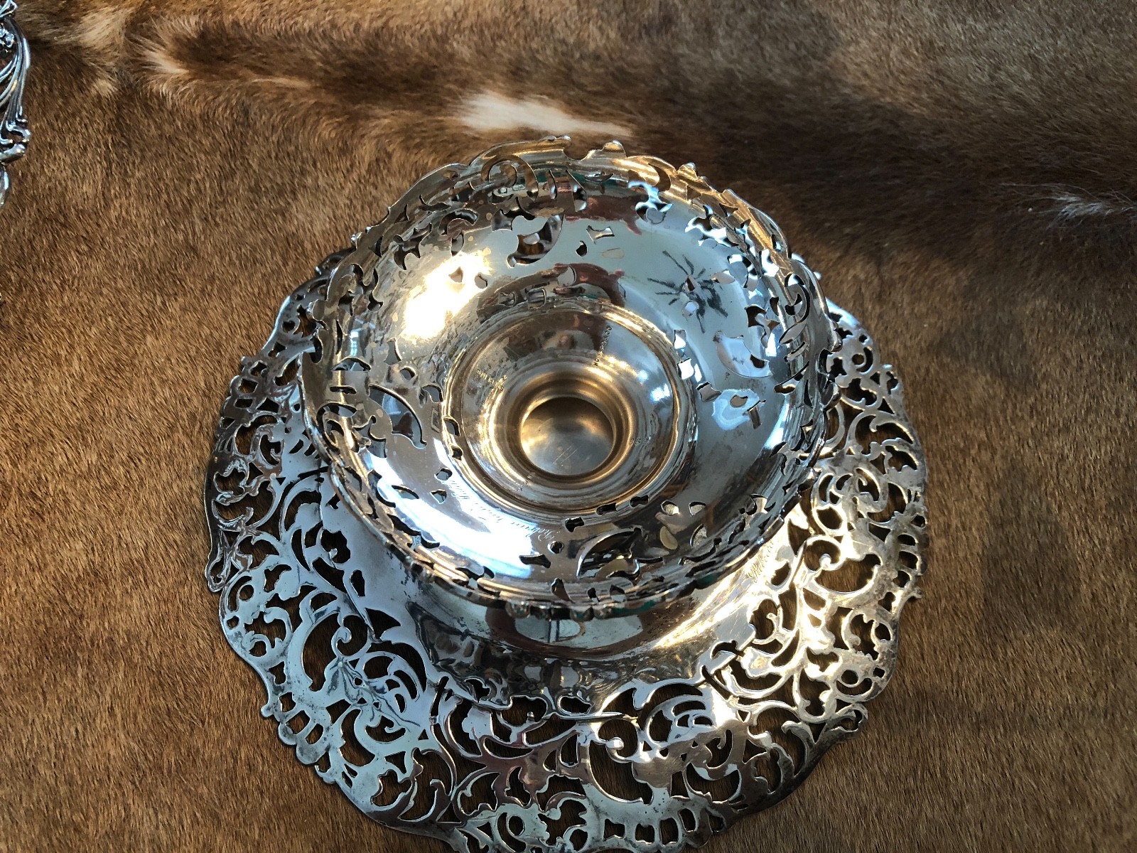 Pair of Howard & Co RARE Sterling Silver Tazzas