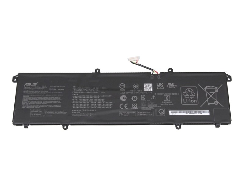 Asus F1704va Original Batterie 50wh