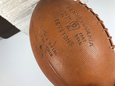 60s 70s Vintage Pennsylvania Keystone Multi-Ply Football PFK-6 Penn PA