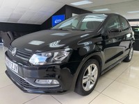Volkswagen Polo 1.2 TSI Hatch Match Edition Black 70MPG WARRANTY 12 MONTHS MOT