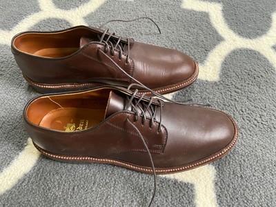 alden plain toe blucher chromexcel