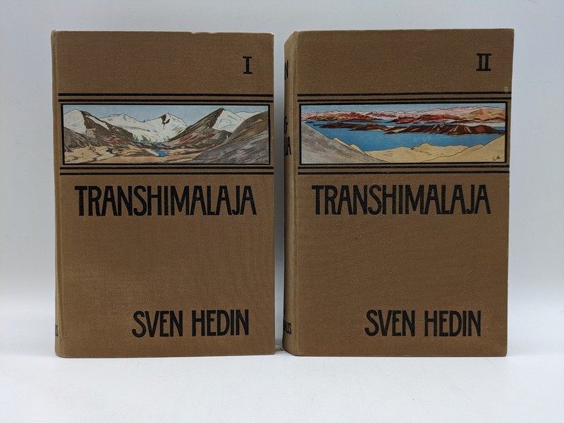 Transhimalaja Entdeckungen Und Abenteuer In Tibet 1 & 2, Sven Hedin, Brockhaus