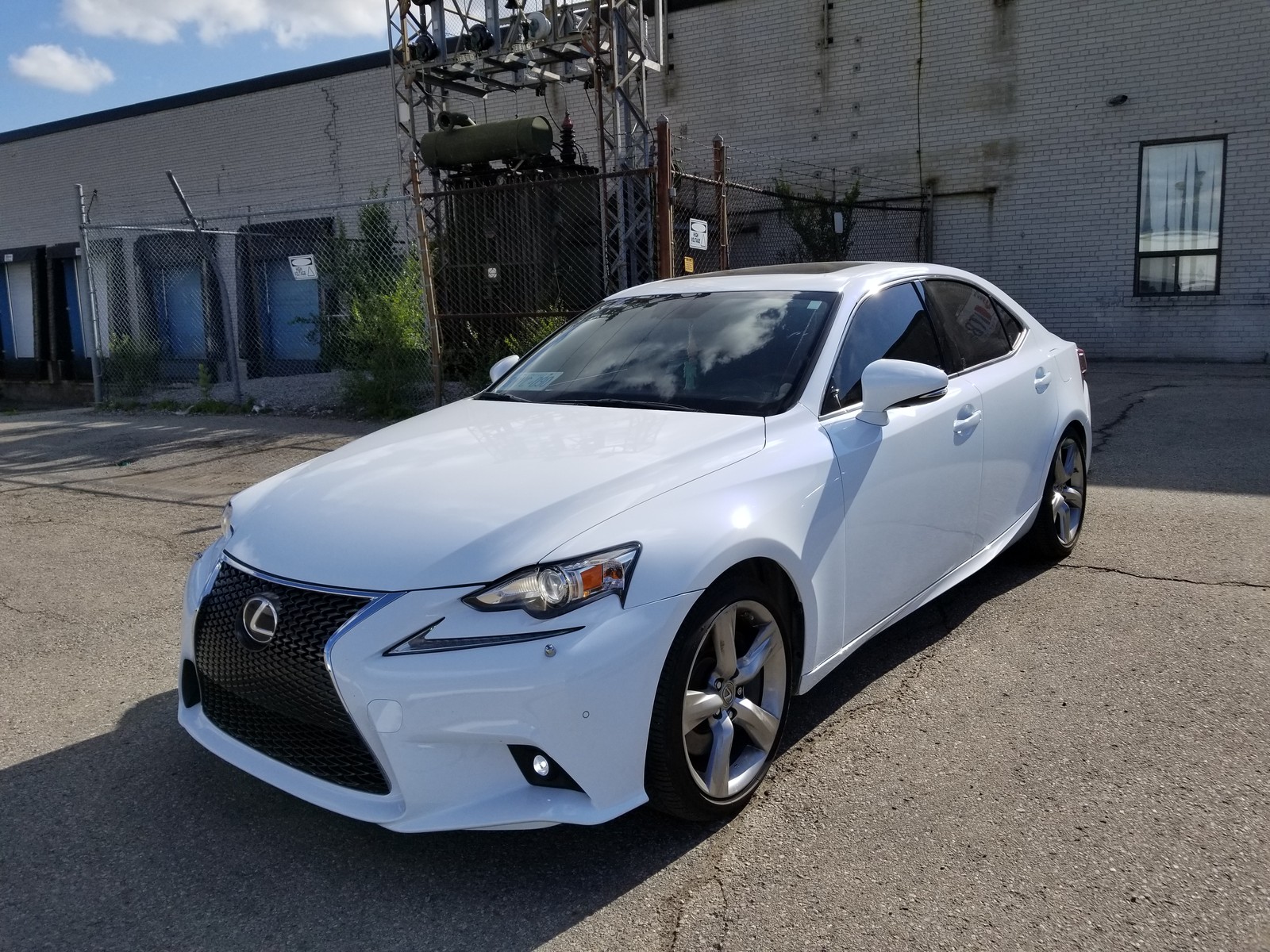 Fits 14-16 Lexus IS250 IS350 F-Sport Front Bumper Conversion Bodykit PP