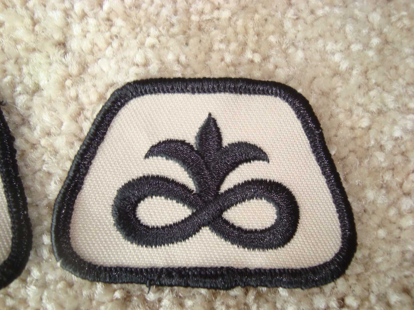 PIONEER SEED & FEED EMBROIDERED PATCH LOT OF 2