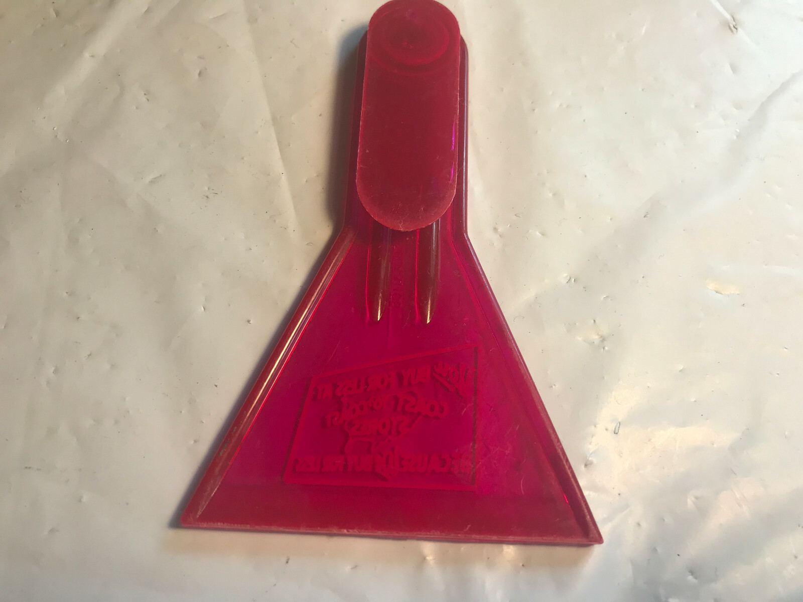 Vintage Advertising Window Ice Scraper ~ Coast to Coast Stores