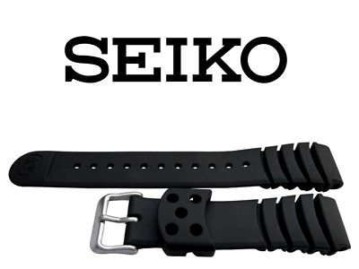 Seiko Rubber Diver Strap Genuine 20mm SRP043P1 SKA371P1 SHC063P1