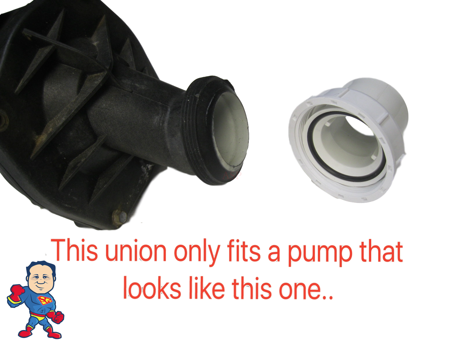 Set of (2) Hot Tub Spa Jacuzzi® J Pump Union 1 1/2" or 2" Fitting How To Video  