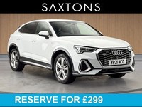 2021 Audi Q3 2.0 TDI 40 S line Sportback 5dr Diesel S Tronic quattro Euro 6 (s/s