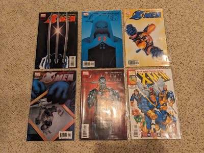 Astonishing X-Men comic book lot: #1, 2, 3, 4, 6 and vol 2 #1