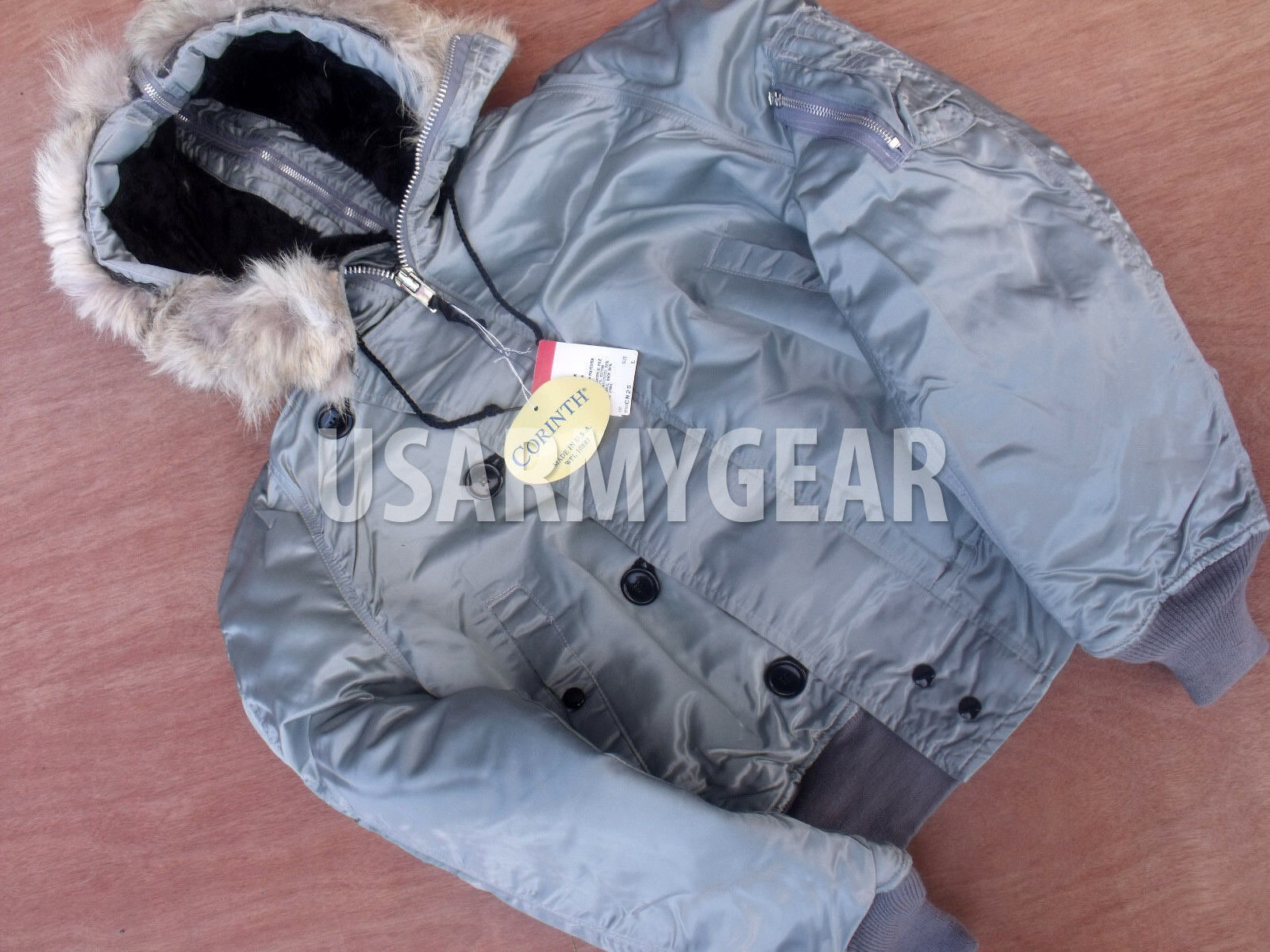 NEW US Made Corint Cold Weather N-2B Parka Military Air NEW US Made Corint Cold Weather N-2B Parka Military Air