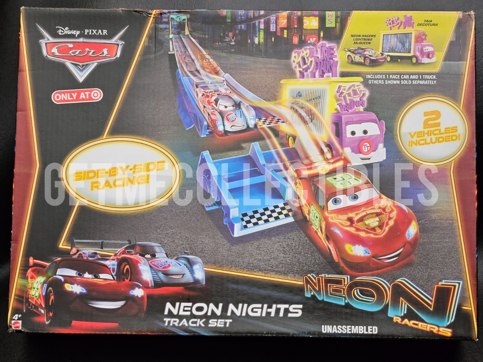 ★カーズ NEON RACERS★NEON SPEED 4-CAR★ギフトパック