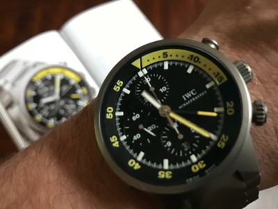 iwc aquatimer split minute