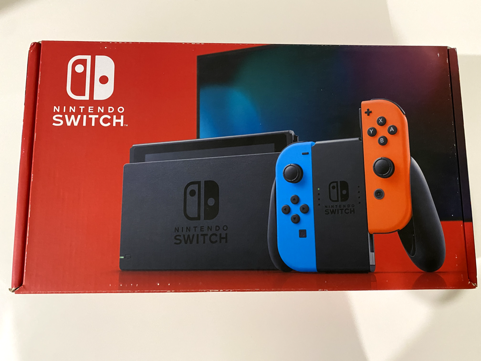 Nintendo Switch 新型 ネオンブルー ネオンレッド 新品