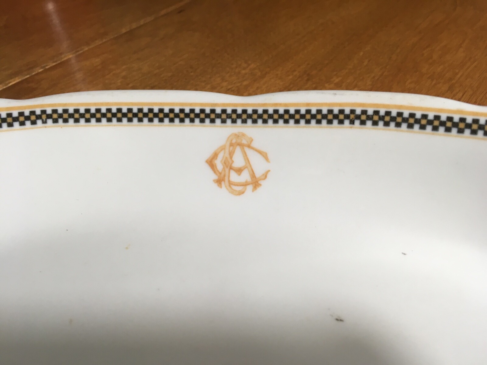 O. P. Co. Syracuse China Restaurant Ware from Commons Athletic Club Coshocton OH