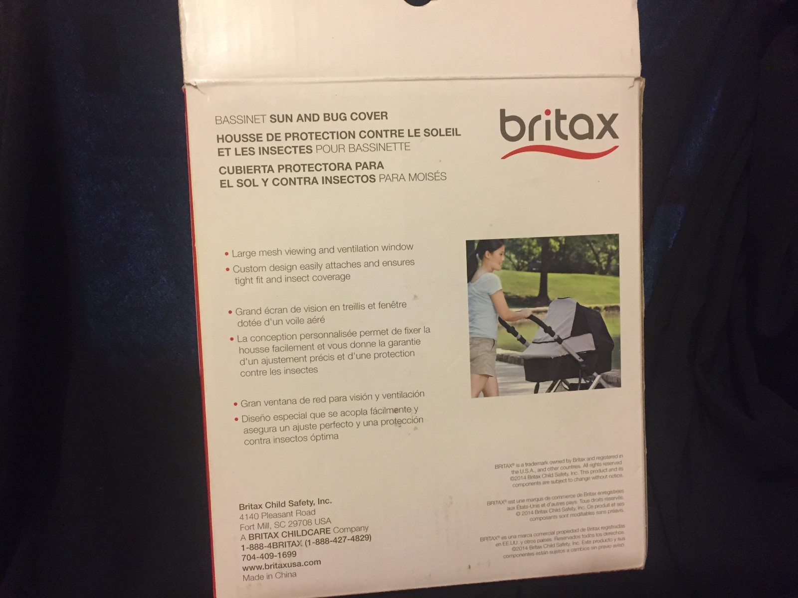 Britax B-Ready Bassinet Sun & Bug Cover S871200**FREE SHIPPING!!