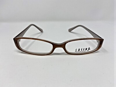 CASINO Eyeglasses Frames NANCY MINK 50-19-140 Brown Full Rim E459