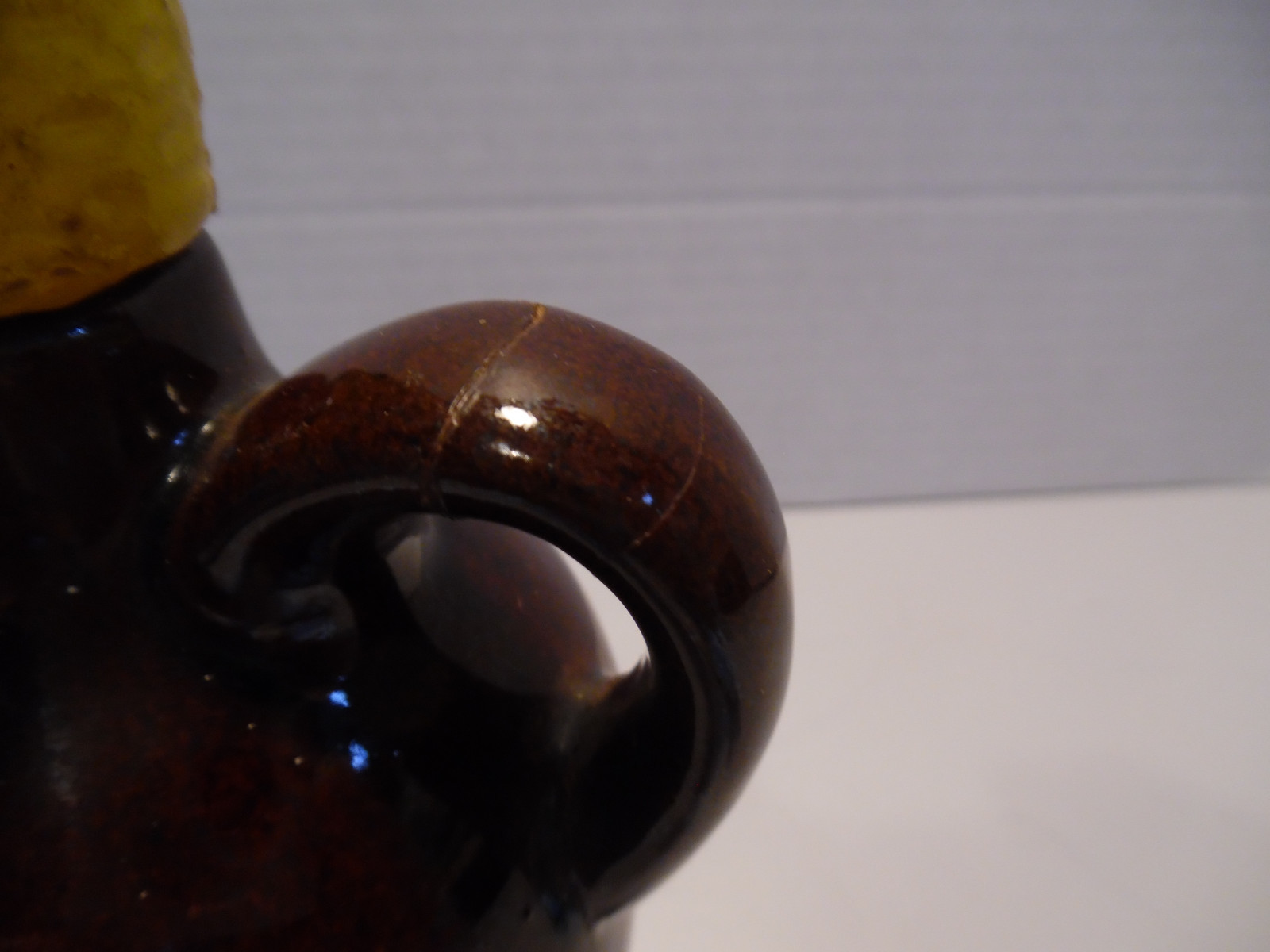 WHITE LIGHTNING WHISKEY POTTERY JUG