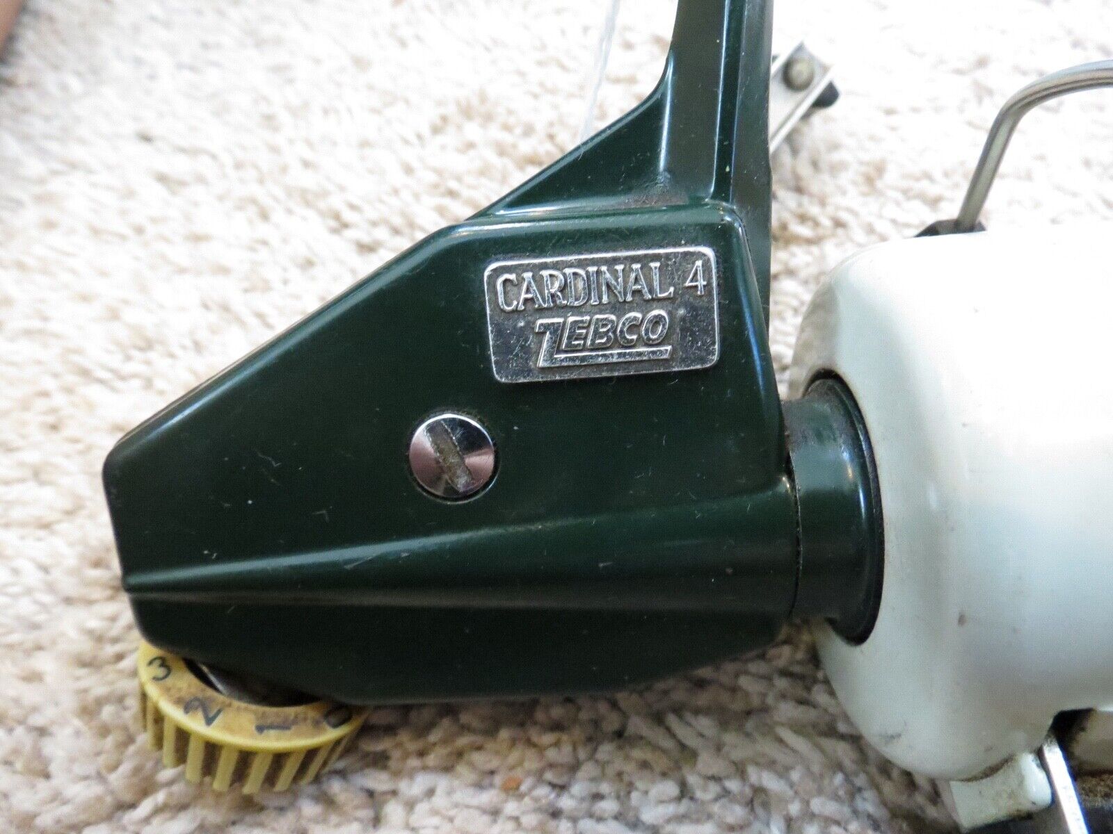 Cardinal 4 Zeboco fishing reel made in Sweeden (lot#13949 Cardinal 4 Zeboco fishing reel made in Sweeden (lot#13949